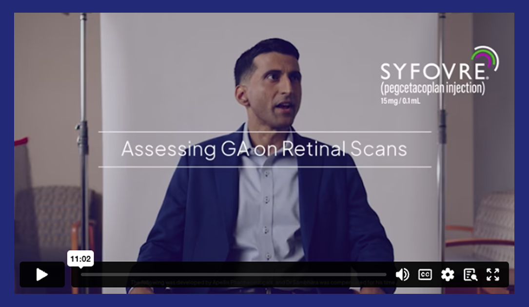Assessing GA on Retinal Scans Image